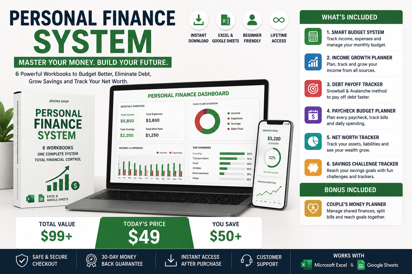 Complete Finance Bundle — All 6 Tools Included